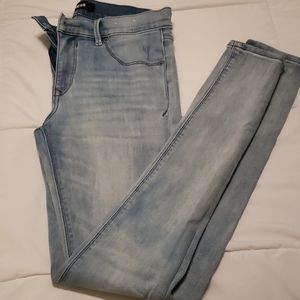 Express denim perfect leggings